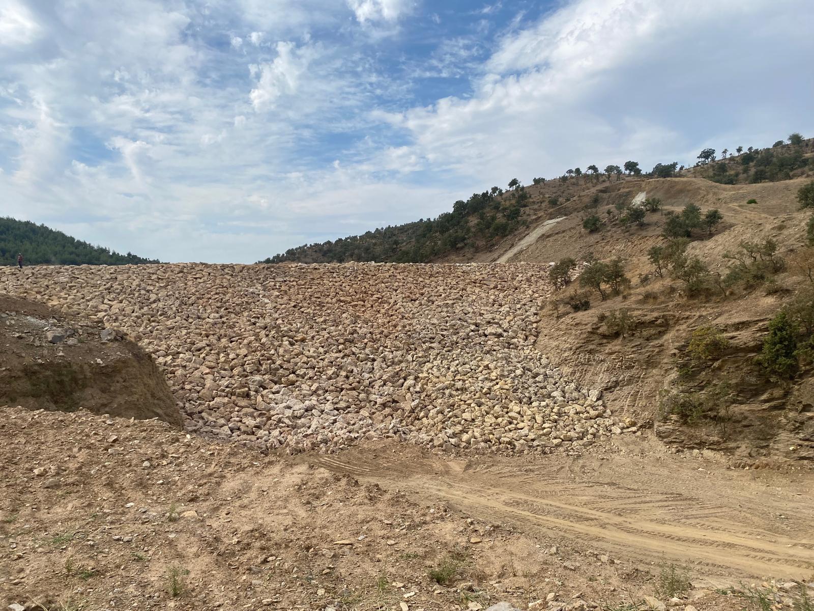 Manisa Demirci İlçesi Hüdük Göleti İkmali Yapım İşi 1