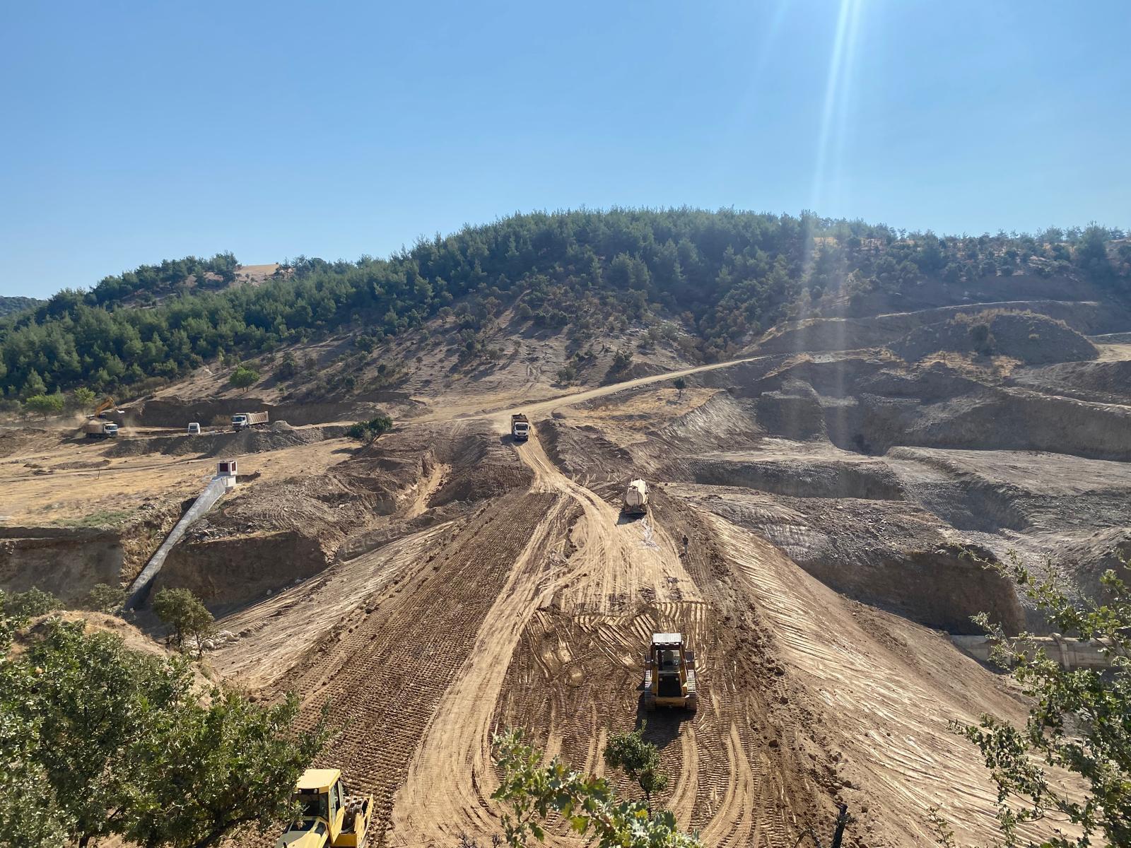 Manisa Demirci İlçesi Hüdük Göleti İkmali Yapım İşi 3