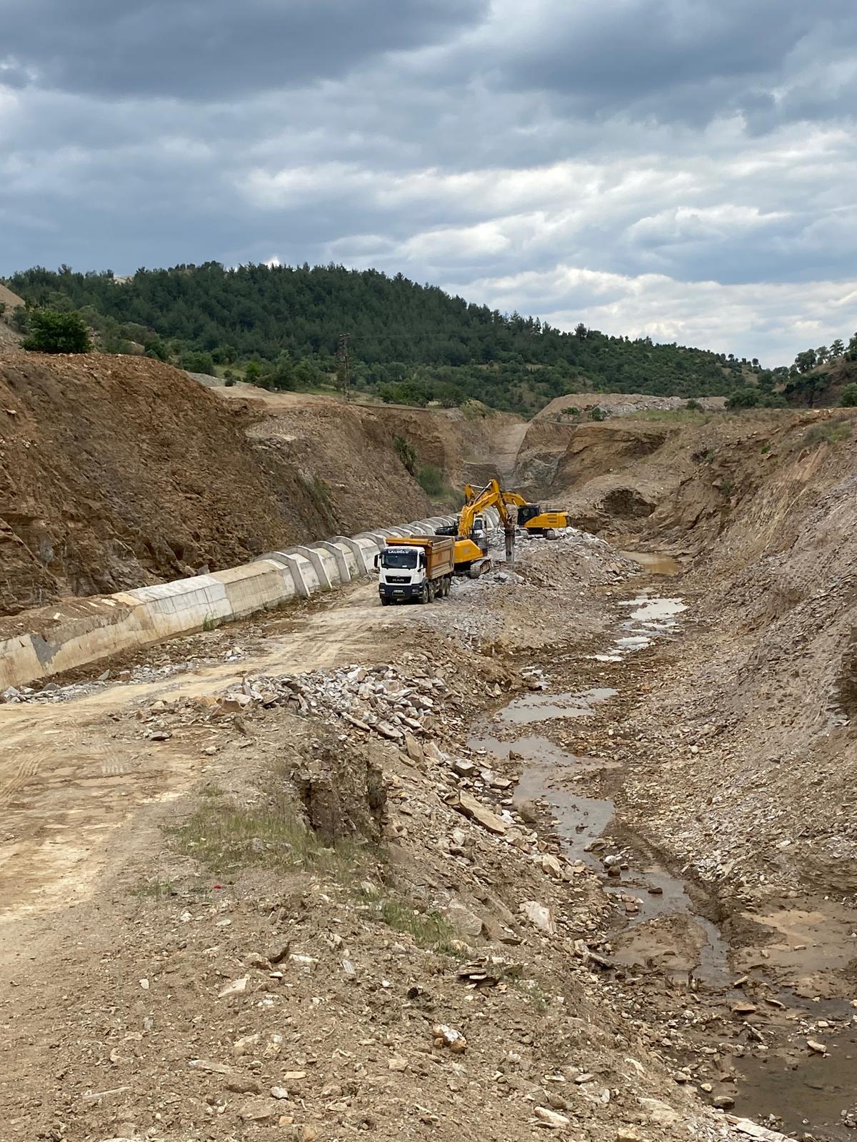 Manisa Demirci İlçesi Hüdük Göleti İkmali Yapım İşi 6